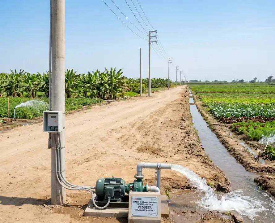 Electrificación trifásica para zonas rurales